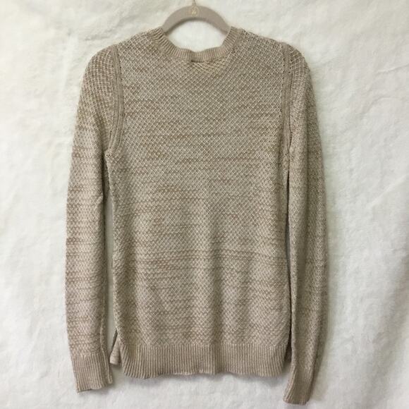 Ann Taylor Light Brown Side Button Sweater - Picture 8 of 12
